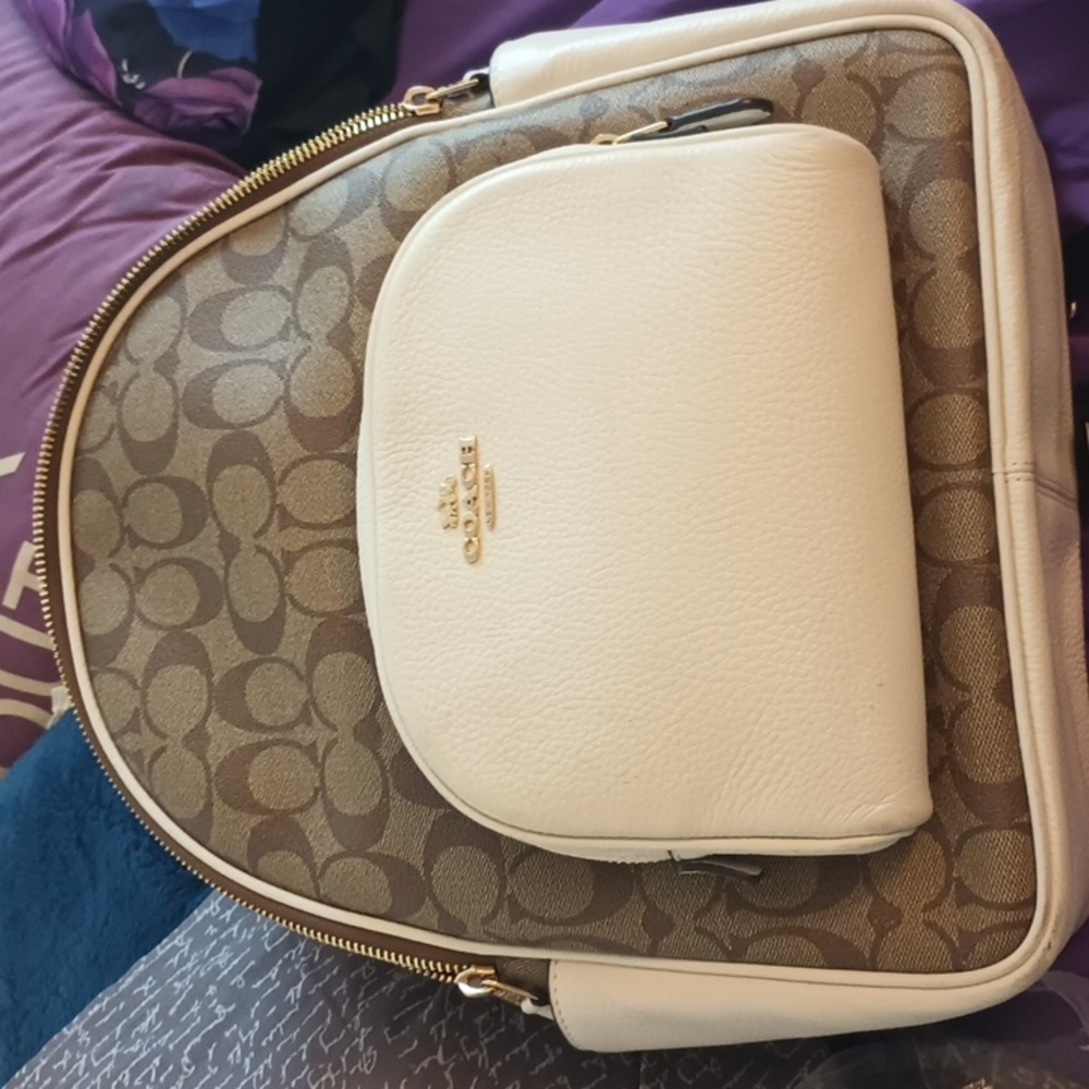A super cute Coach backpack.